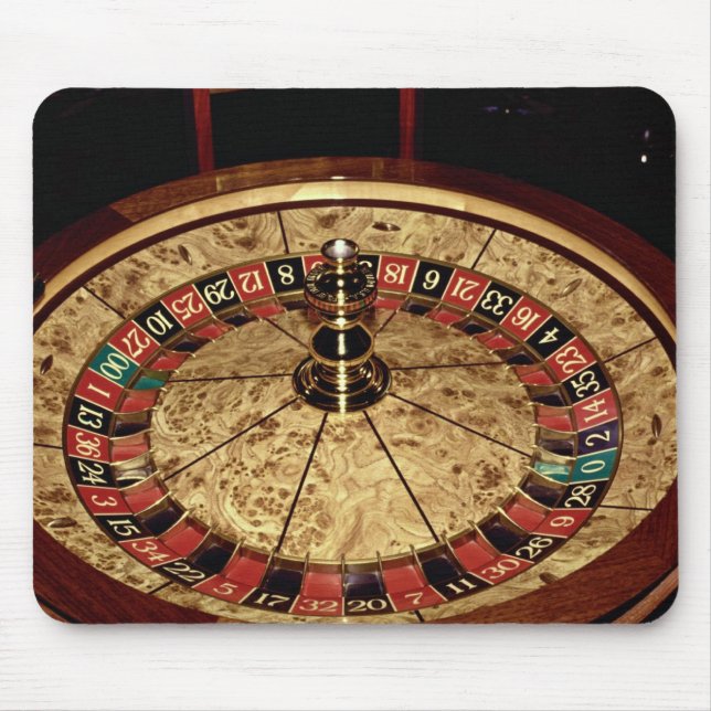 Glücksspiel, Roulette Mousepad (Vorne)