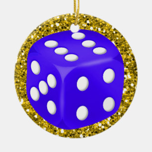 Glücksspiel - Vegas Keramikornament