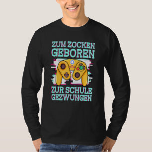 Glücksspiele, Geboren für Schulkonsolen, Spiele5 T-Shirt