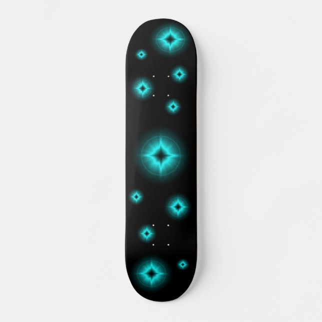 Glückssternen Skateboard (Vorderseite)