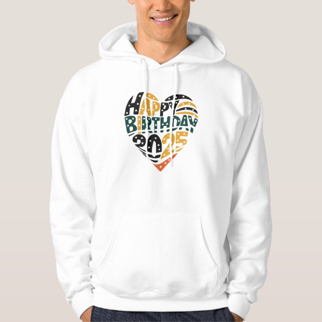 Glückstag 2025 hoodie (Vorderseite)