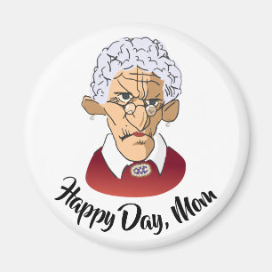 Glückstag, Mama Muttertag Spaß Magnet