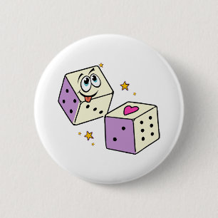 Glückswürfel Button