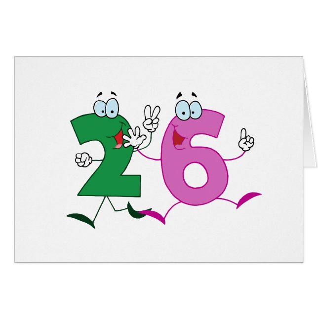 Glückszahl 26 (Vorderseite (Horizontal))