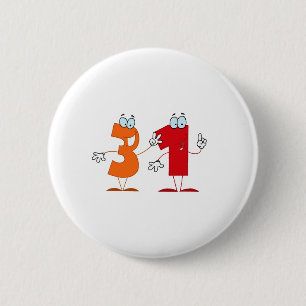 Glückszahl 31 button