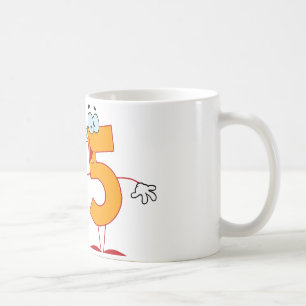 Glückszahl 45 kaffeetasse