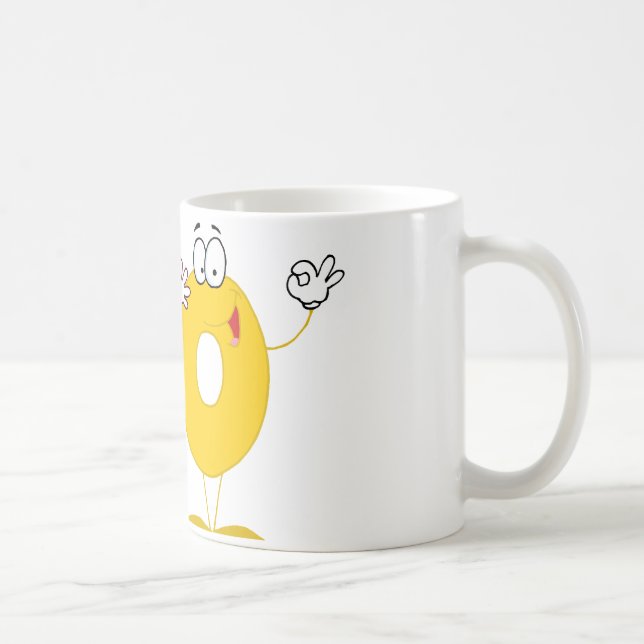 Glückszahl 90 kaffeetasse (Rechts)