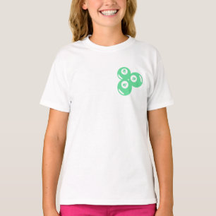 Glückszahl 9 Türkise Bälle T-Shirt