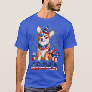 Glückwunsch 4. Juli American Flag Patriotic USA Fl T-Shirt
