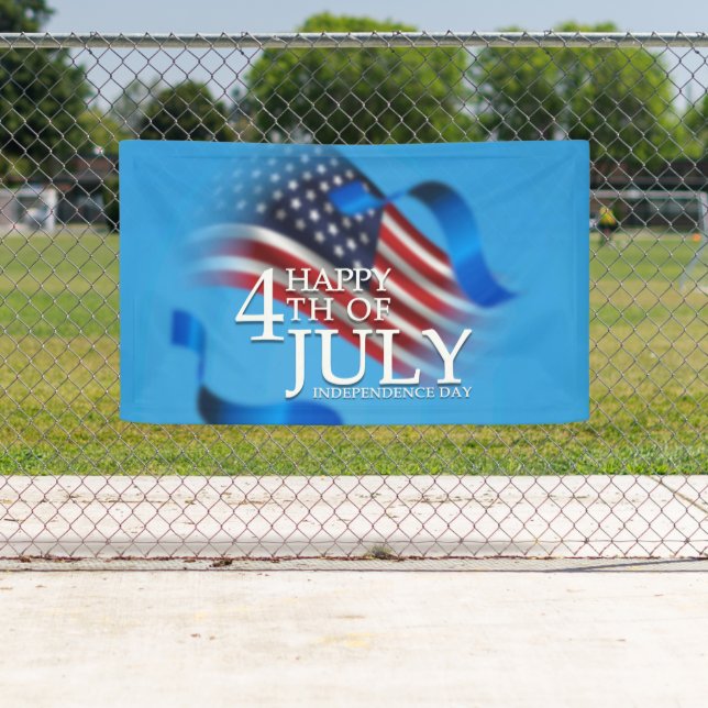 Glückwunsch 4. Juli American Patriotic Banner (Insitu)