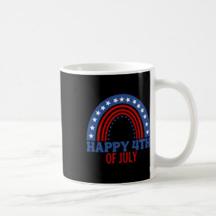 Glückwunsch 4. Juli Funny US Flag für Unabhängigke Kaffeetasse