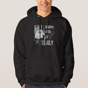 Glückwunsch 4. Juli Patriotische amerikanische Adl Hoodie