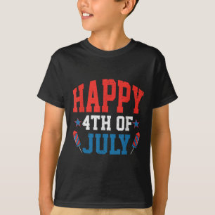 Glückwunsch 4. Juli Patriotische US-amerikanische T-Shirt