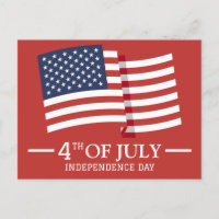 Glückwunsch 4. Juli Unabhängigkeitstag Amerikanisc