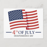Glückwunsch 4. Juli Unabhängigkeitstag Amerikanisc