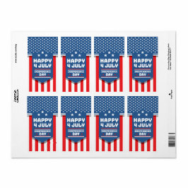 Glückwunsch 4. Juli Unabhängigkeitstag in Amerika