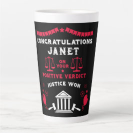 Glückwunsch Court Verdict Milchtasse