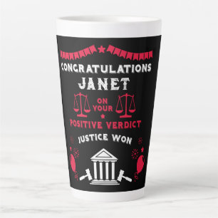 Glückwunsch Court Verdict Milchtasse