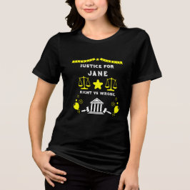 Glückwunsch Court Verdict Tri-Blend Shirt