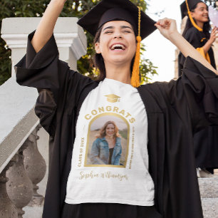 Glückwunsch des benutzerdefinierten Abschlusses Fo T-Shirt