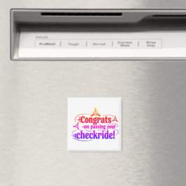 Glückwunsch, die Ihren Schachzug passieren! Magnet
