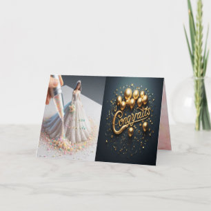 Glückwunsch Faltkarte Einladung