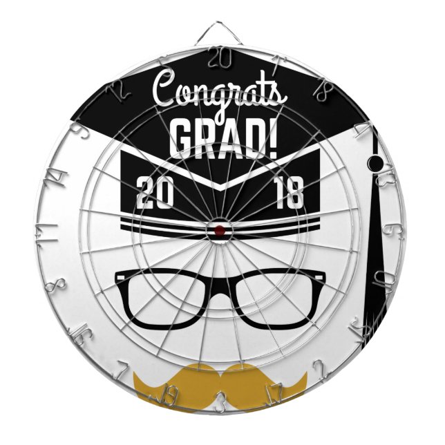 Glückwunsch grad 2018 dartscheibe (vorne)