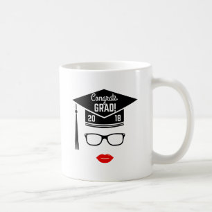 Glückwunsch grad 2018 Mädchen Kaffeetasse