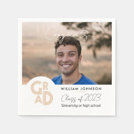 Glückwunsch Grad 2023 Serviette