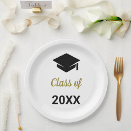 Glückwunsch Grad der Jährlichen Graduationsstufe Pappteller