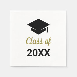 Glückwunsch Grad der Jährlichen Graduationsstufe Serviette