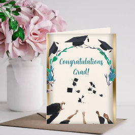 Glückwunsch Grad Karte