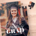 Glückwunsch Grad Modernes, benutzerdefiniertes Fot<br><div class="desc">Dieses einfache und moderne Design besteht aus Serifentypografie und fügt ein individuelles Foto hinzu.</div>