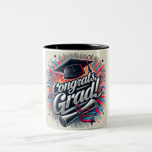 Glückwunsch Grad Tasse   Abschluss