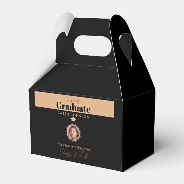 Glückwunsch Graduate Class of 2023 Geschenkschachtel (Vorderseite)