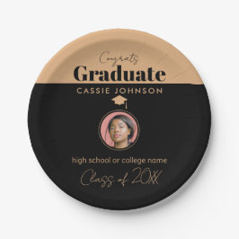 Glückwunsch Graduate Class of 2023 Pappteller