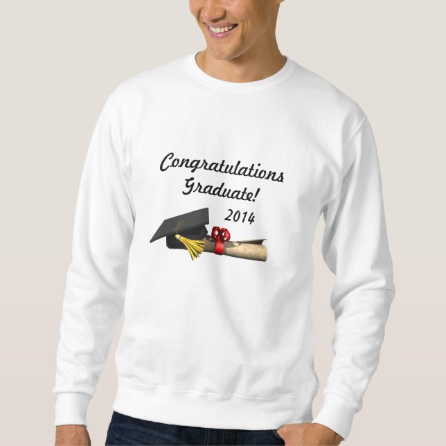 Glückwunsch Graduate - Sweatshirt (Vorderseite)