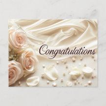 Glückwunsch Hochzeit Postcard