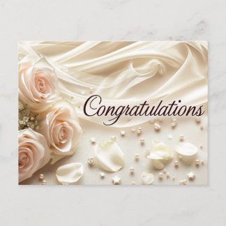 Glückwunsch Hochzeit Postcard Feiertagspostkarte