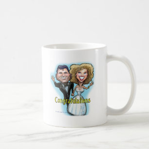 Glückwunsch Hochzeitspumpen Kaffeetasse