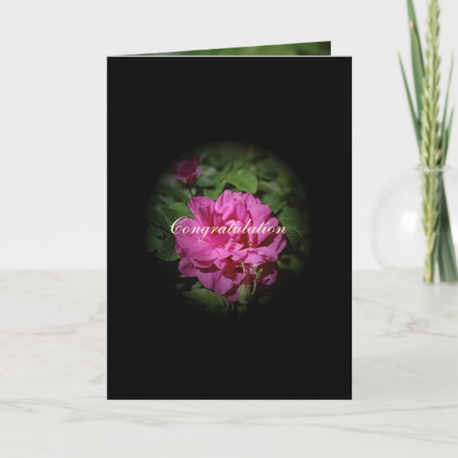 Glückwunsch Karte (Vorderseite)