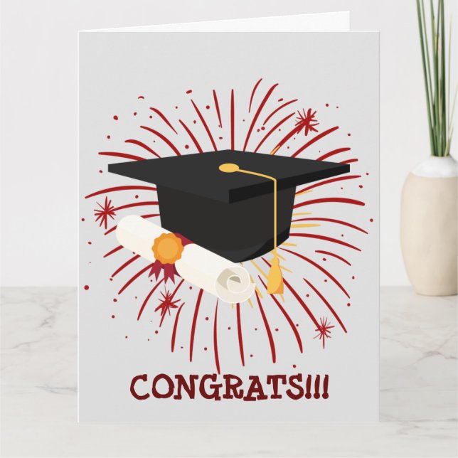 GLÜCKWUNSCH! KARTE (Vorderseite)