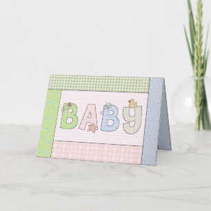 Glückwunsch-Karte: Baby Karte