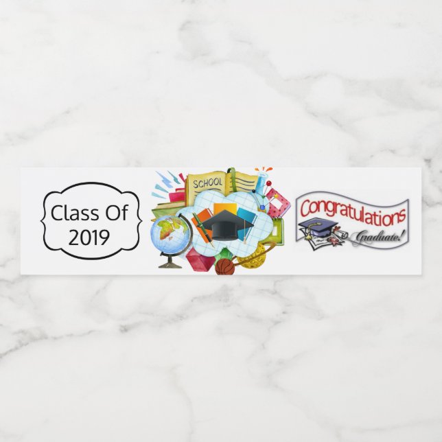 Glückwunsch-Klasse (Einzelnes Label)