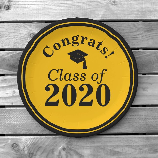 Glückwunsch-Klasse 2024 Pappteller (Von Creator hochgeladen)