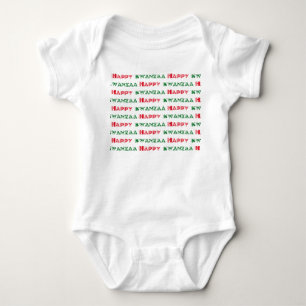 Glückwunsch Kwanzaa Gruß 2 Baby Strampler