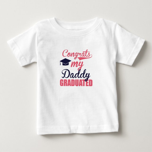 Glückwunsch meines Vaters Baby T-shirt (Vorderseite)