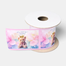 Glückwunsch! Pink Bär Goldkrone