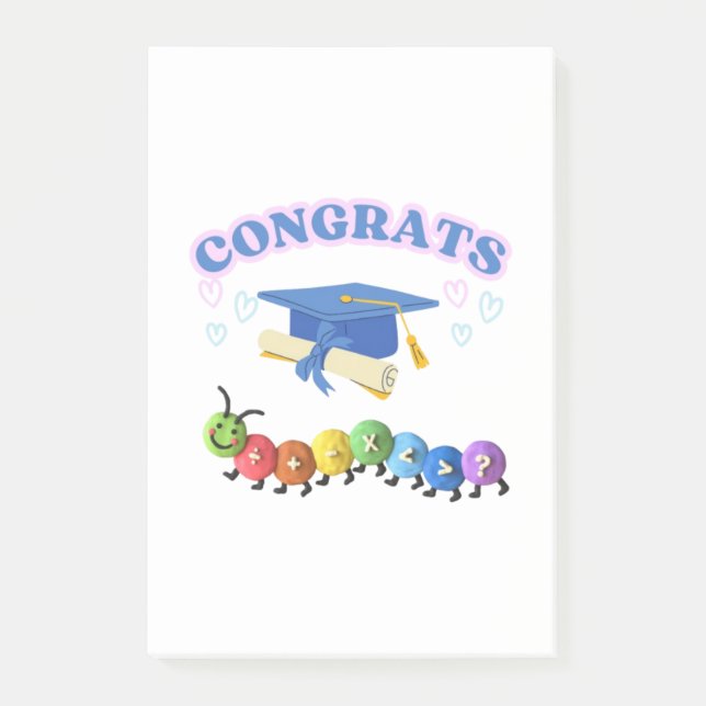 GLÜCKWUNSCH POST-IT KLEBEZETTEL (Vorderseite)