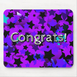 Glückwunsch! Punk Stars Mousepad